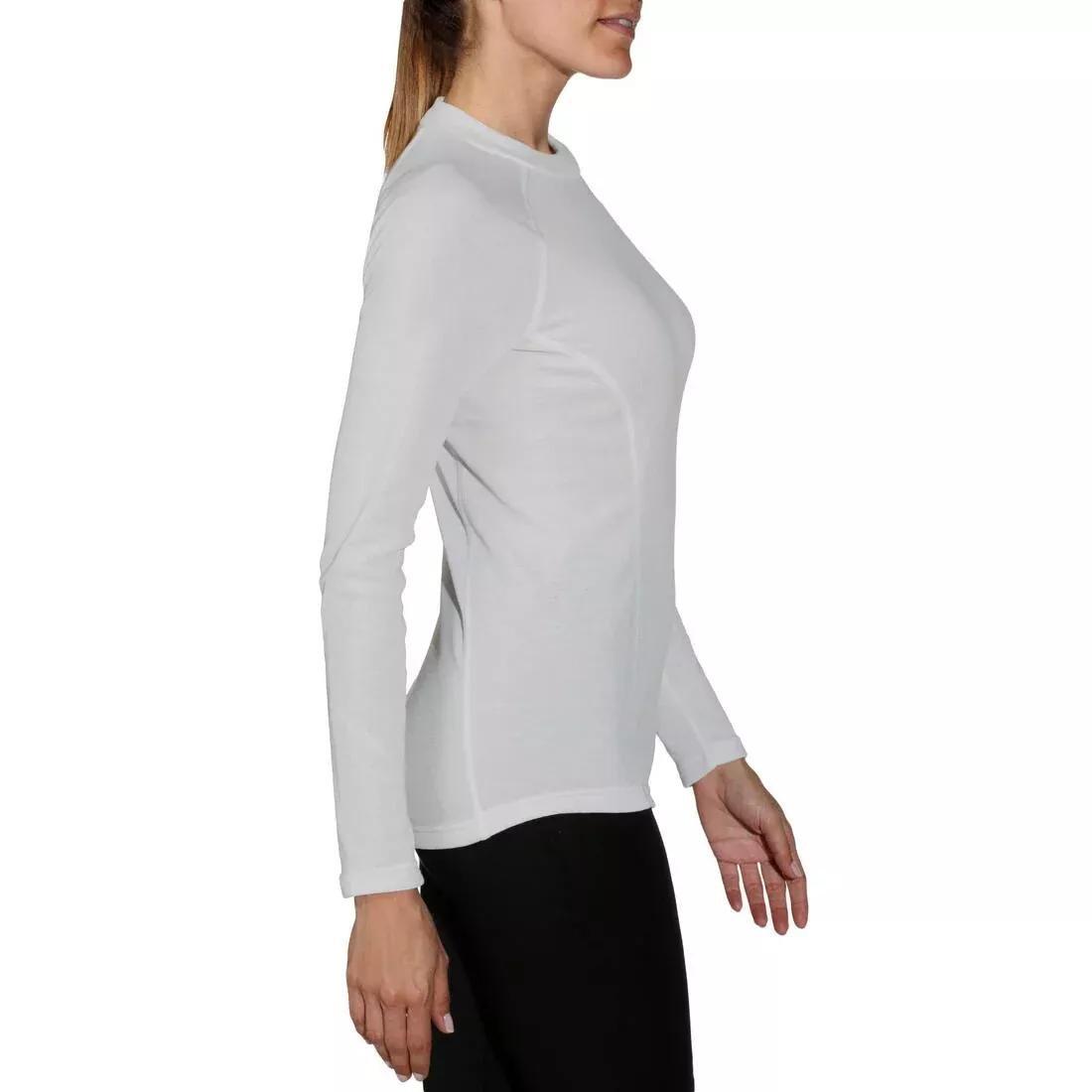 Simple Warm Women's Ski Base Layer, Black, , large image number 8