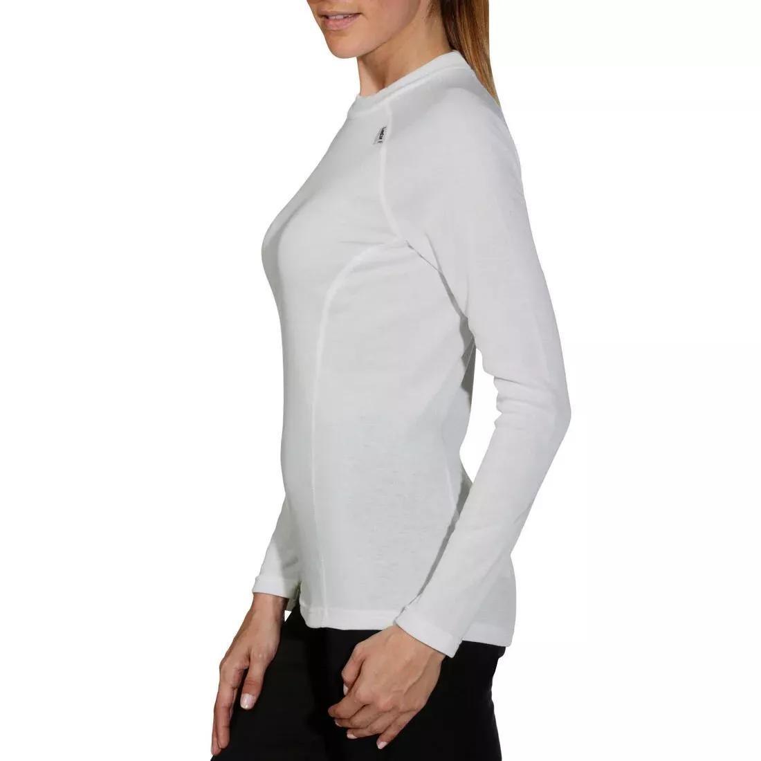 WEDZE - Simple Warm Women's Ski Base Layer, Black