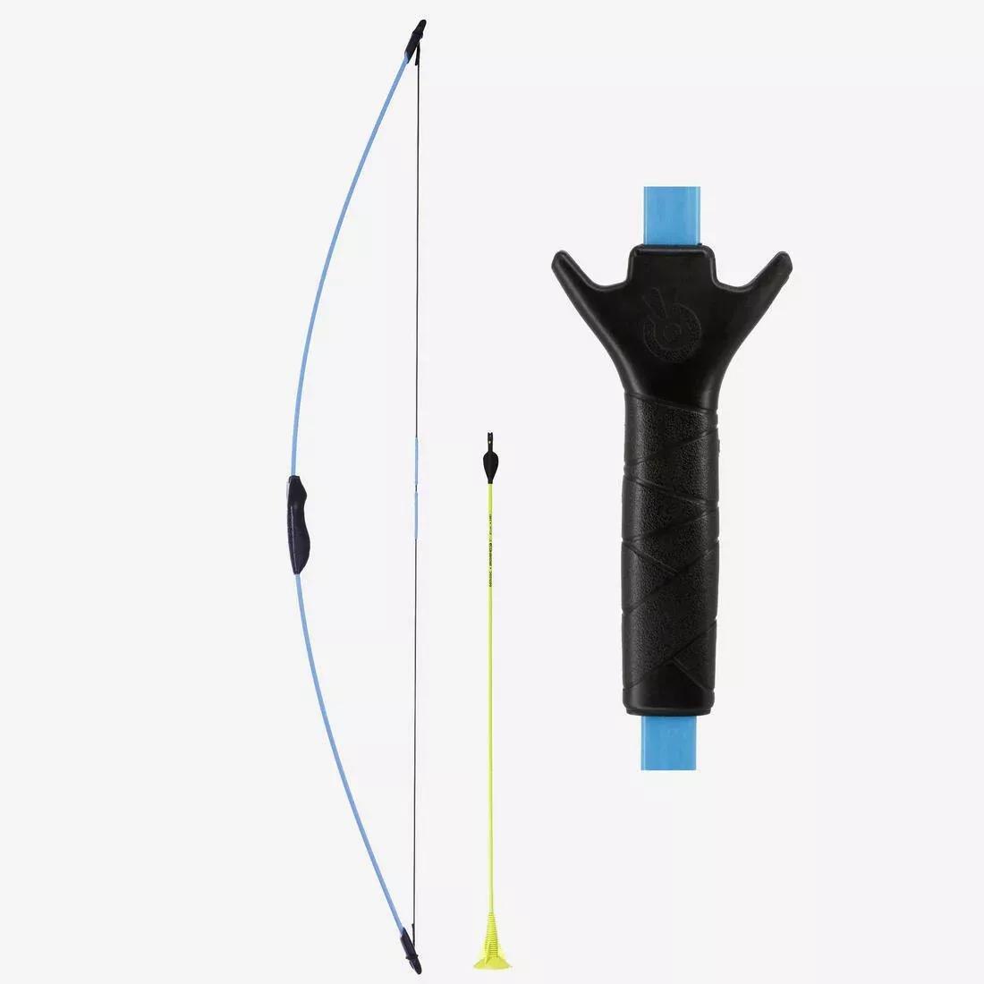 Discovery Junior Kids Archery Bow, Blue Azure, No Color, large image number 0