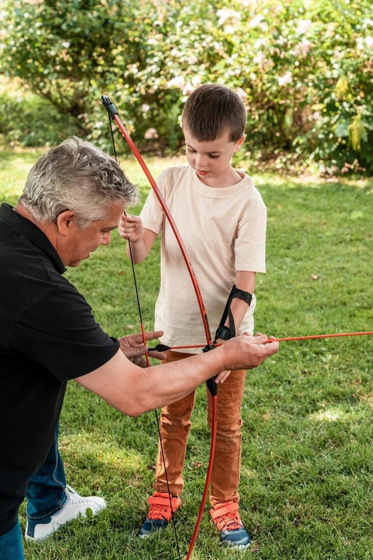 Discovery Junior Kids Archery Bow, Blue Azure, No Color, large image number 5