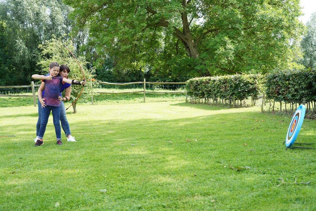 Discovery Junior Kids Archery Bow, Blue Azure, No Color, large image number 8