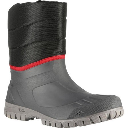 QUECHUA - Warm Waterproof Hiking Boots - Sh100 X-Warm, Carbon Grey