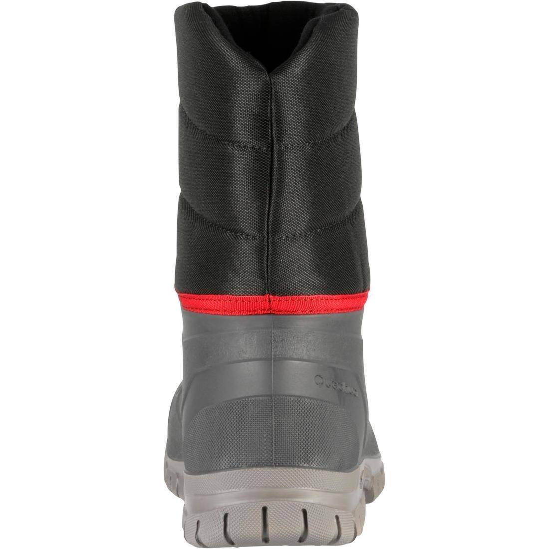 Warm Waterproof Hiking Boots - Sh100 X-Warm, Carbon Grey, , large image number 3