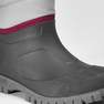 QUECHUA - Women's Waterproof Warm Snow Boots - SH100 Warm - Mid, Steel Grey