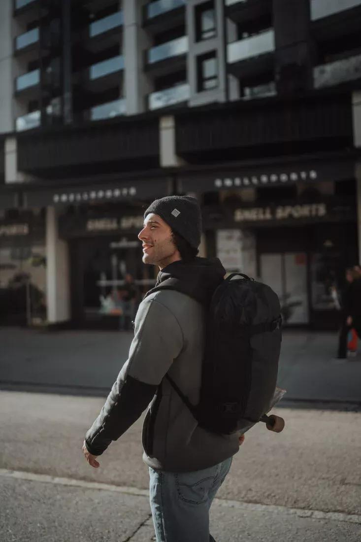 Adult Fisherman Ski Hat, Grey, No Color, medium