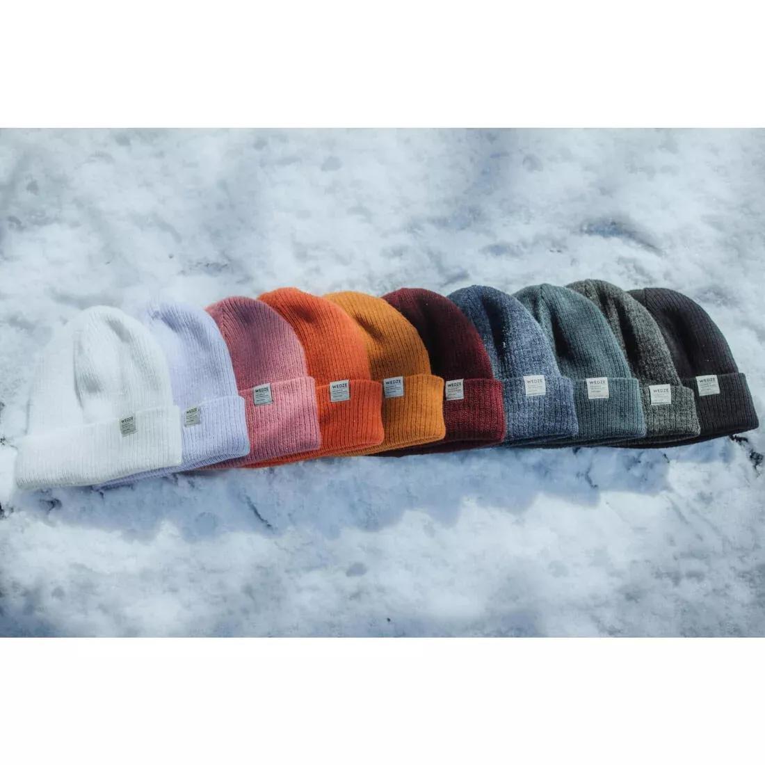 Adult Fisherman Ski Hat, Grey, No Color, medium