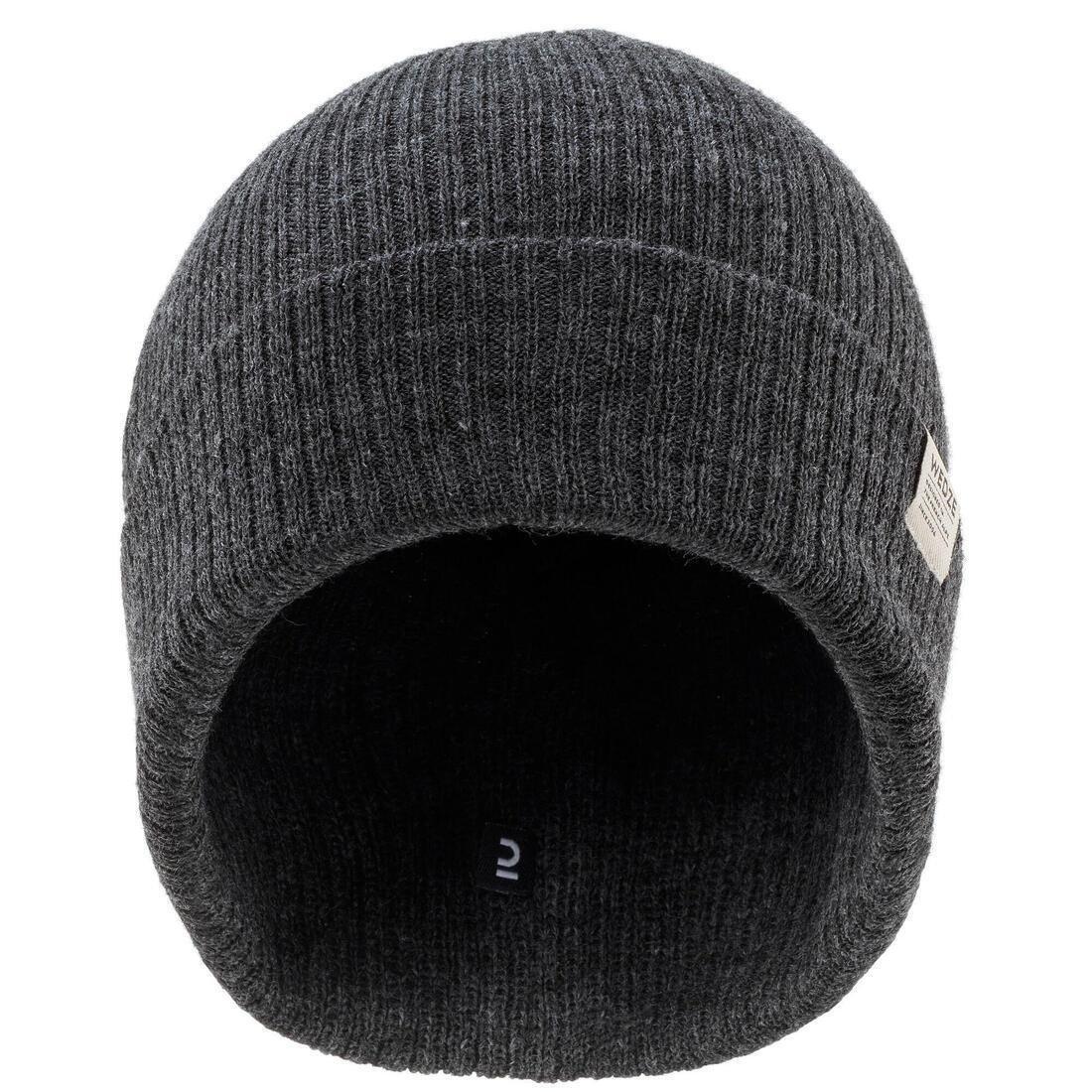 Adult Fisherman Ski Hat, Grey, No Color, large image number 12