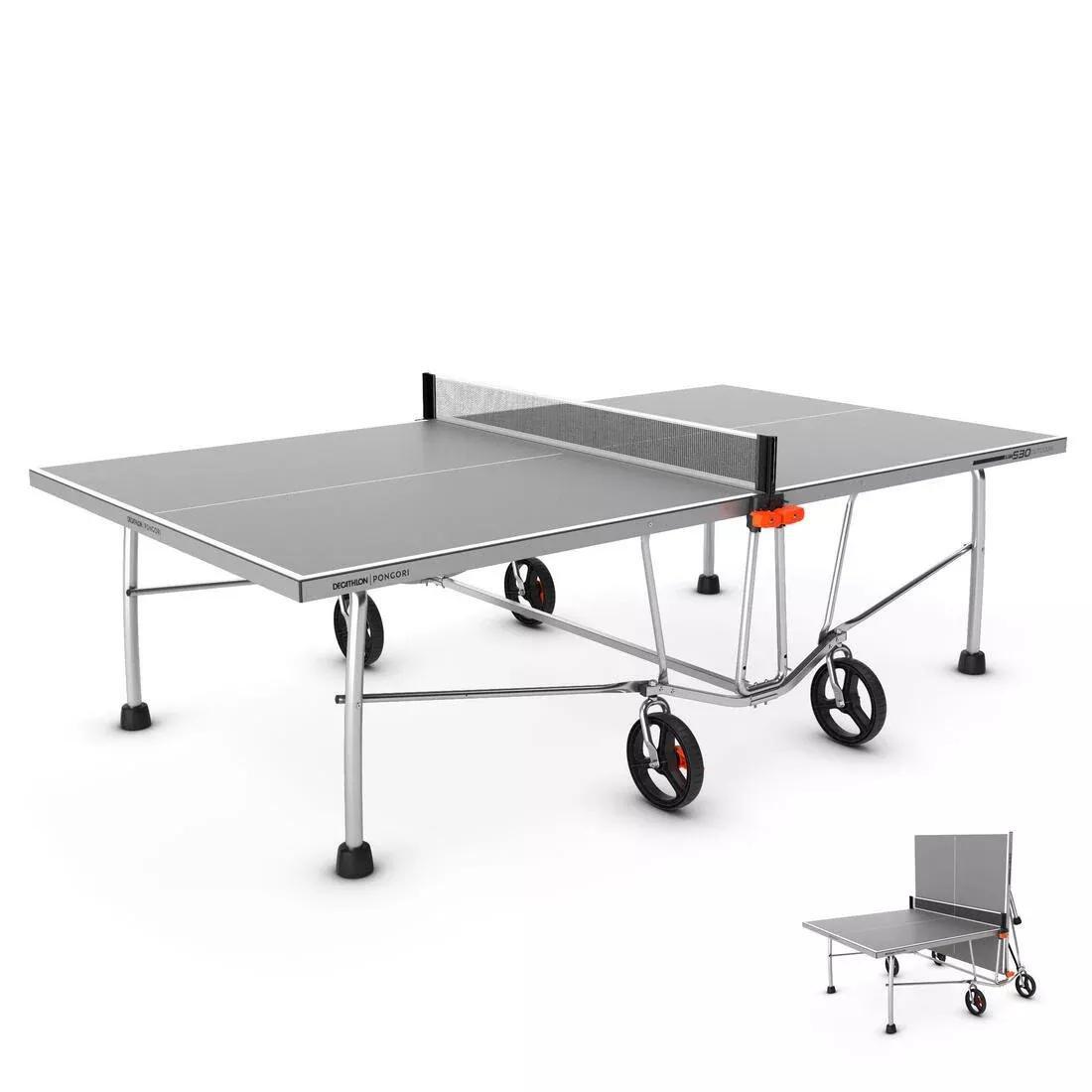 Outdoor Table Tennis Table Ppt 530 - Grey, No Color, large image number 0