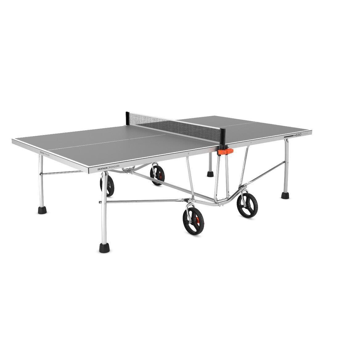 PONGORI - Outdoor Table Tennis Table PPT 530 - Grey, Granite