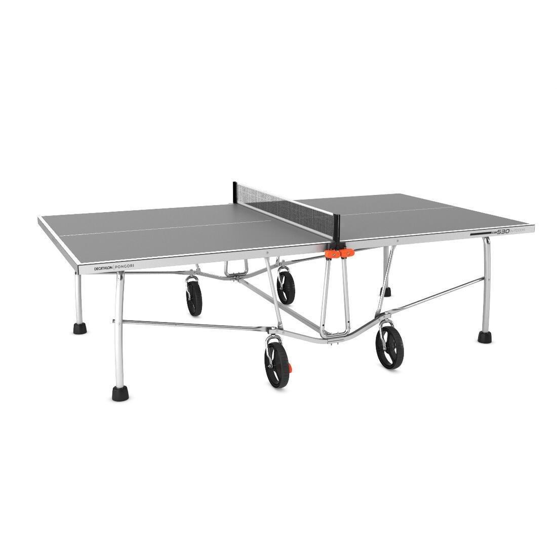 Outdoor Table Tennis Table Ppt 530 - Grey, No Color, large image number 12