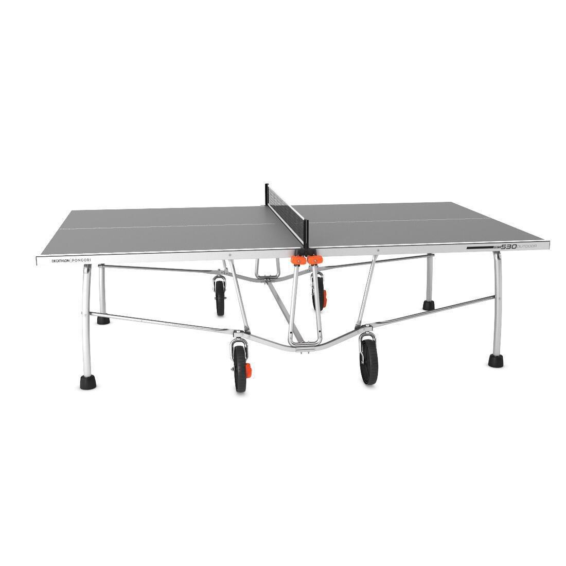 PONGORI - Outdoor Table Tennis Table PPT 530 - Grey, granite