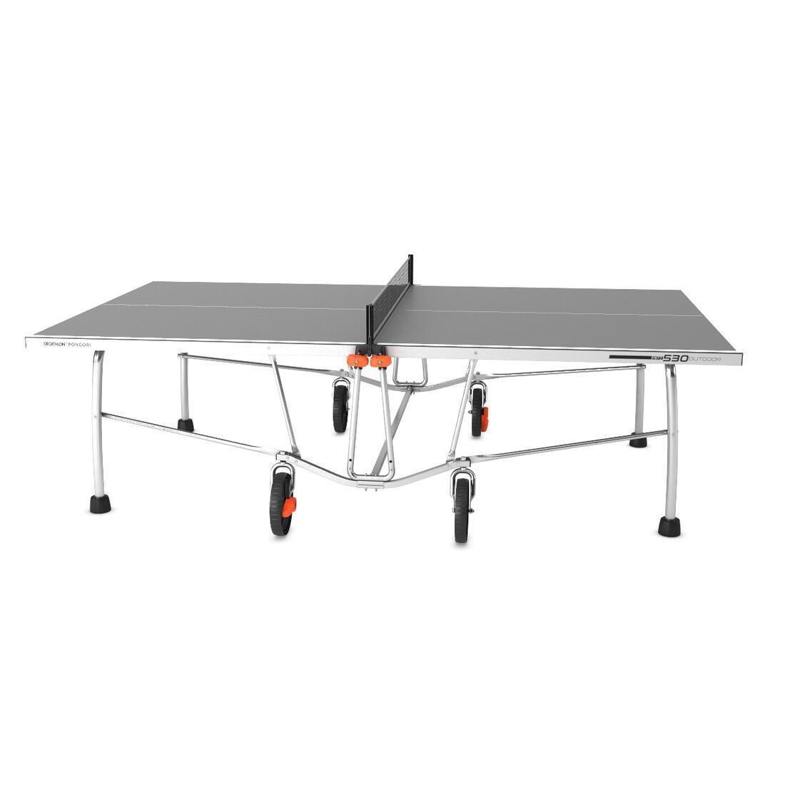 PONGORI - Outdoor Table Tennis Table PPT 530 - Grey, Granite