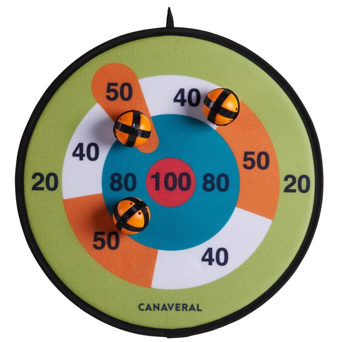 Classic Velcro Dartboard, Black, No Color, large image number 0
