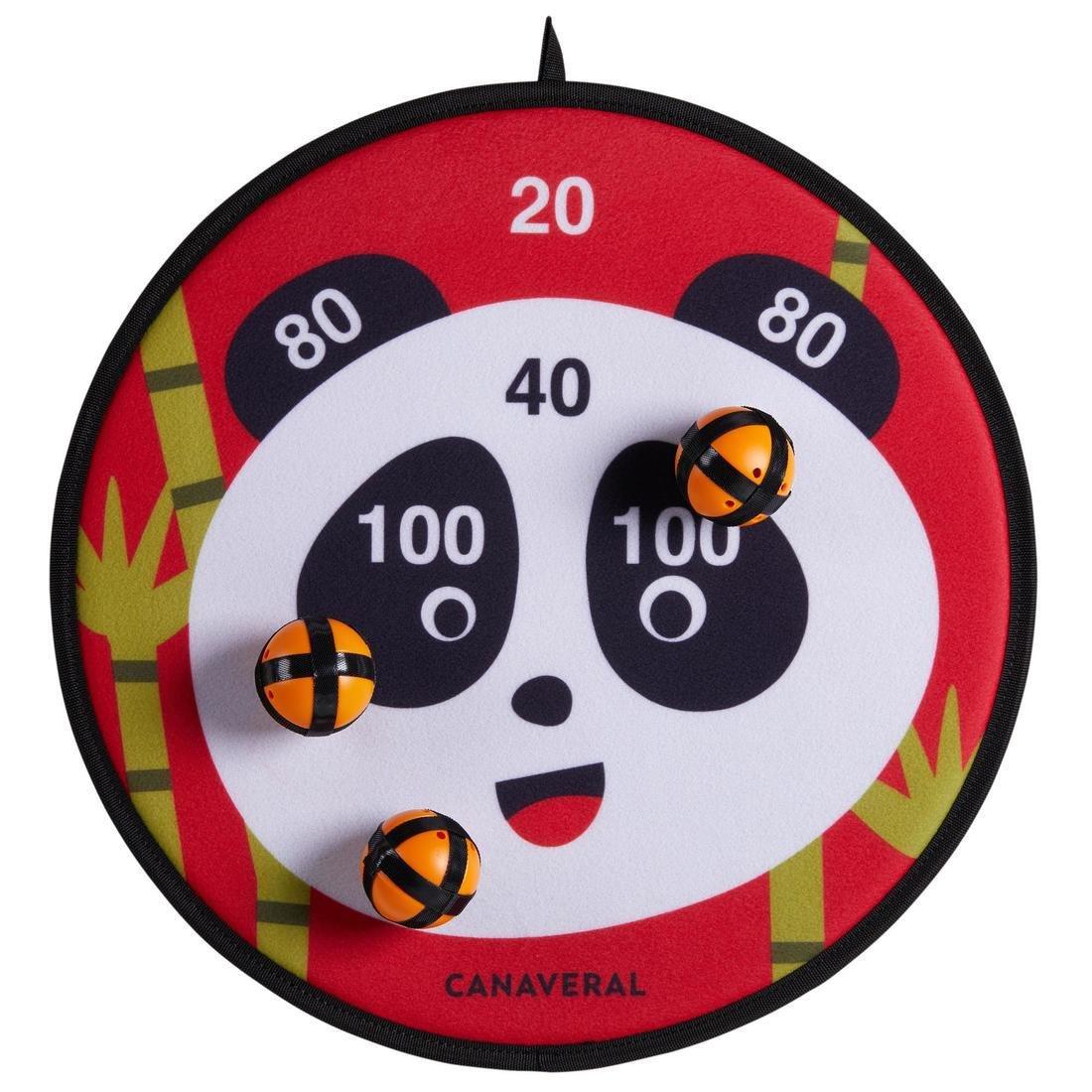 Classic Velcro Dartboard, Black, No Color, large image number 1