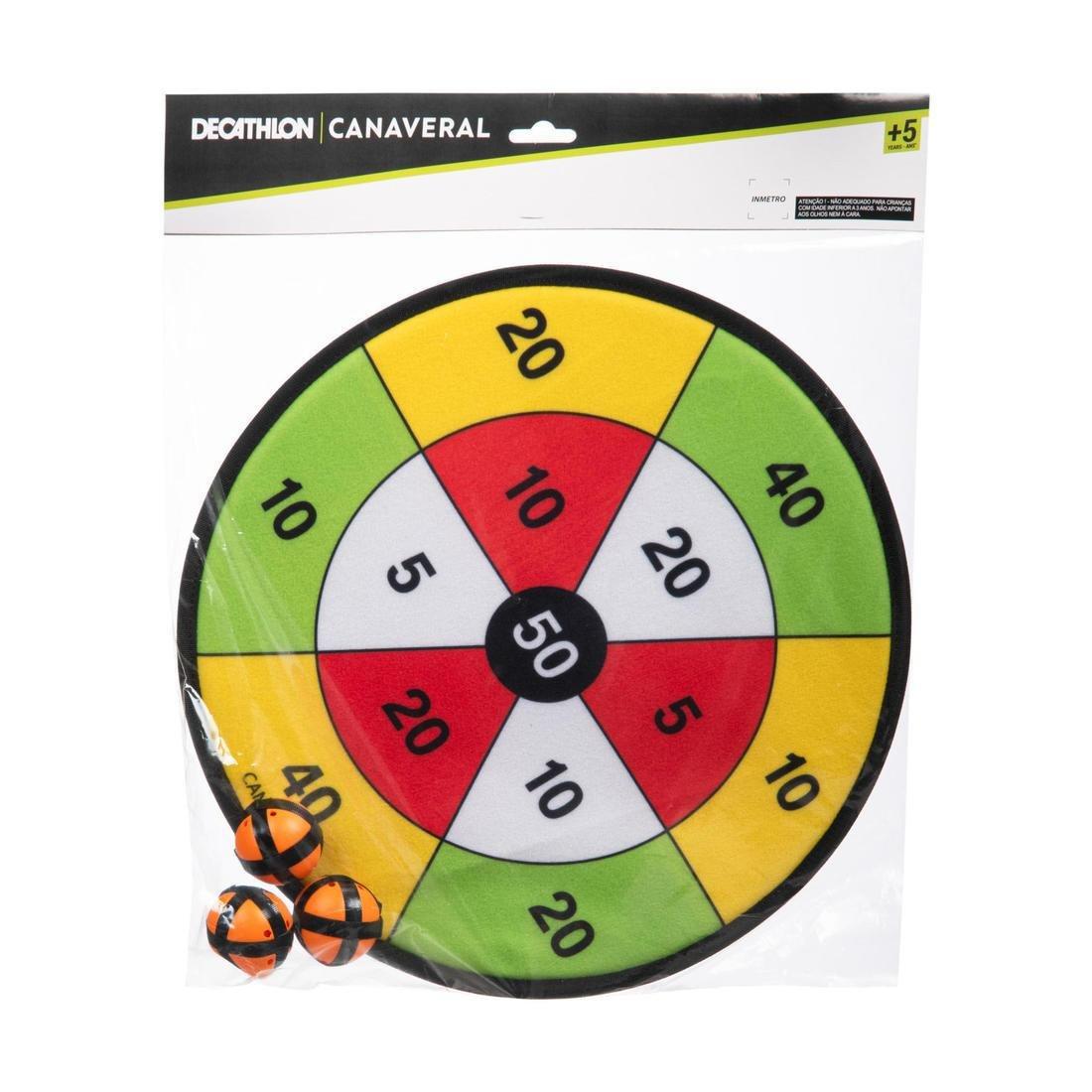 Classic Velcro Dartboard, Black, No Color, large image number 2