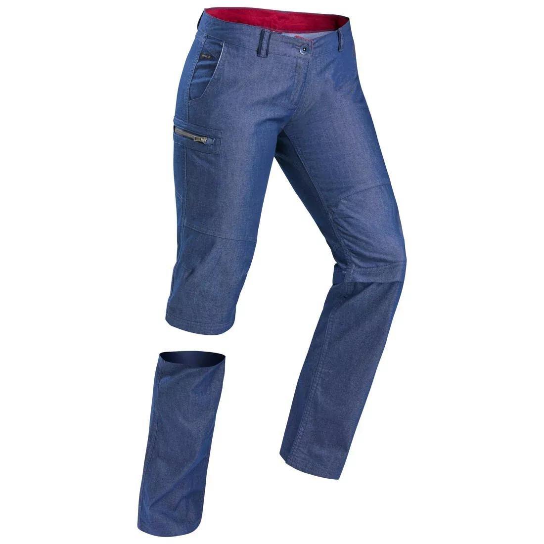 Women's Travel Trousers, Navy, No Color, large image number 0