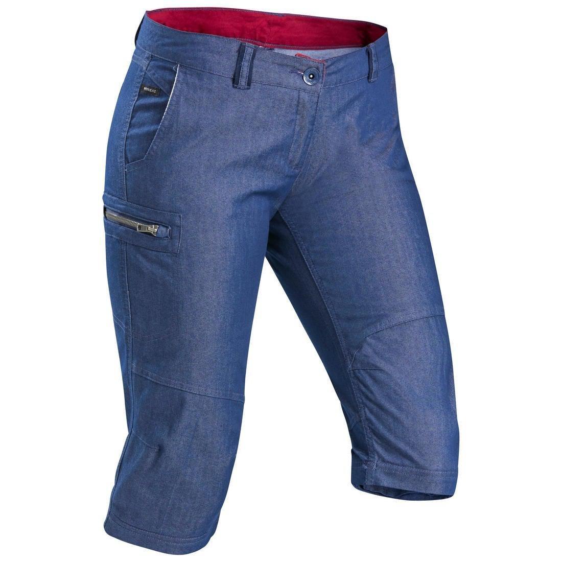 Women's Travel Trousers, Navy, No Color, large image number 2