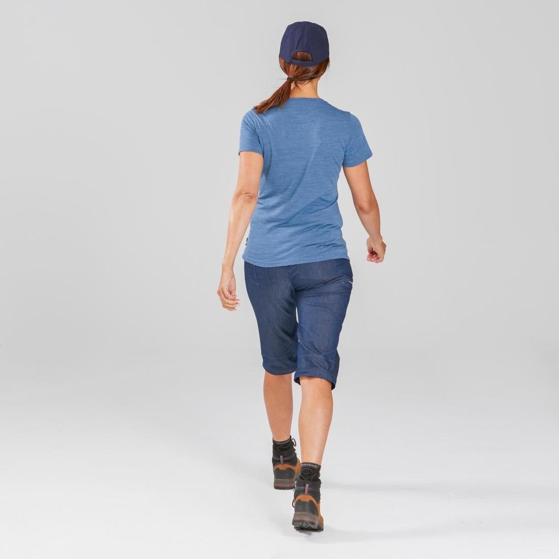 Women's Travel Trousers, Navy, No Color, large image number 4