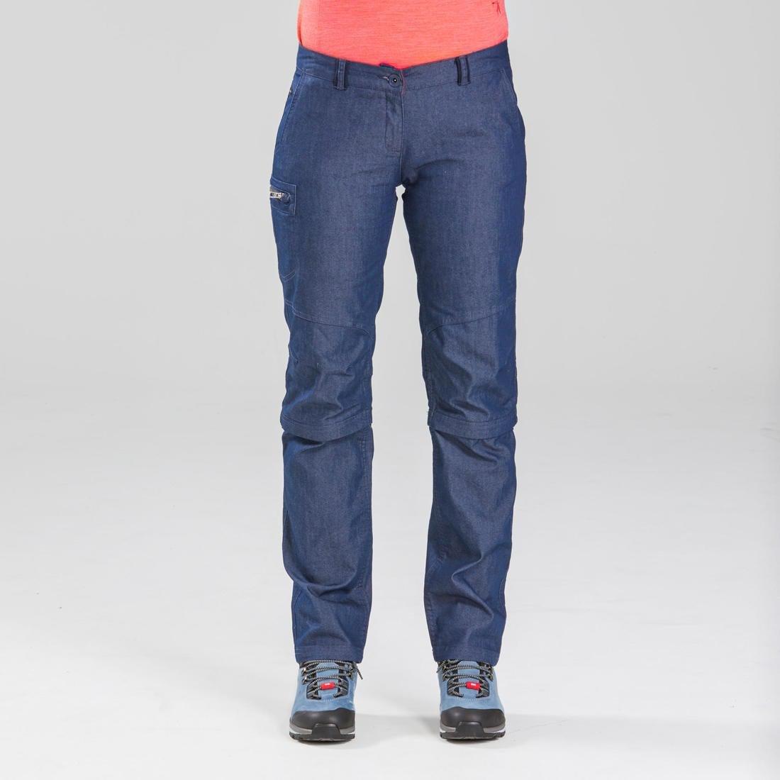 Women's Travel Trousers, Navy, No Color, large image number 5