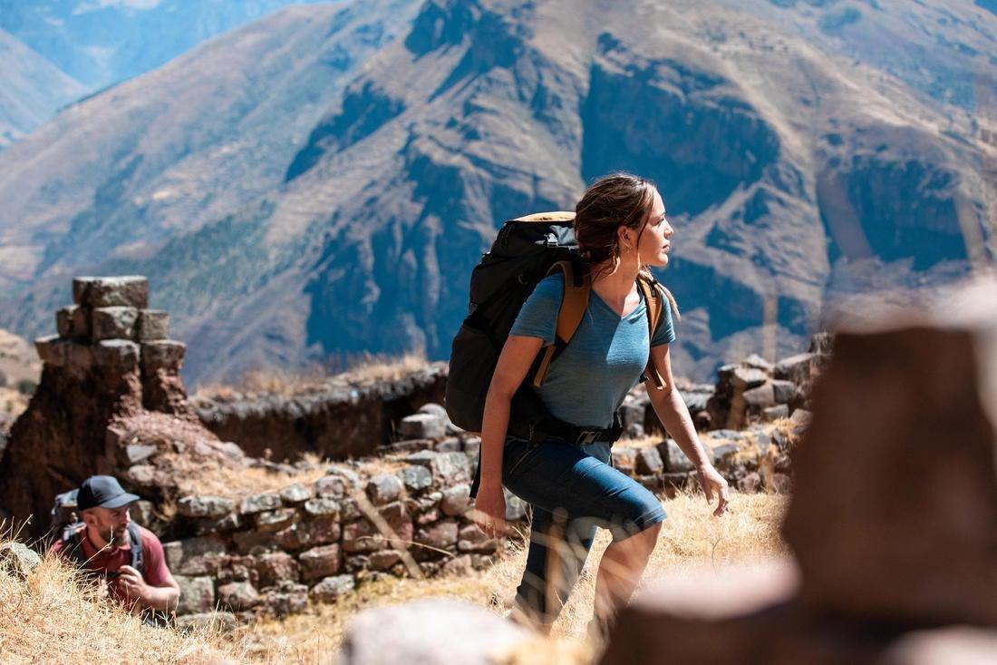 Women's Travel Trousers, Navy, No Color, large image number 14