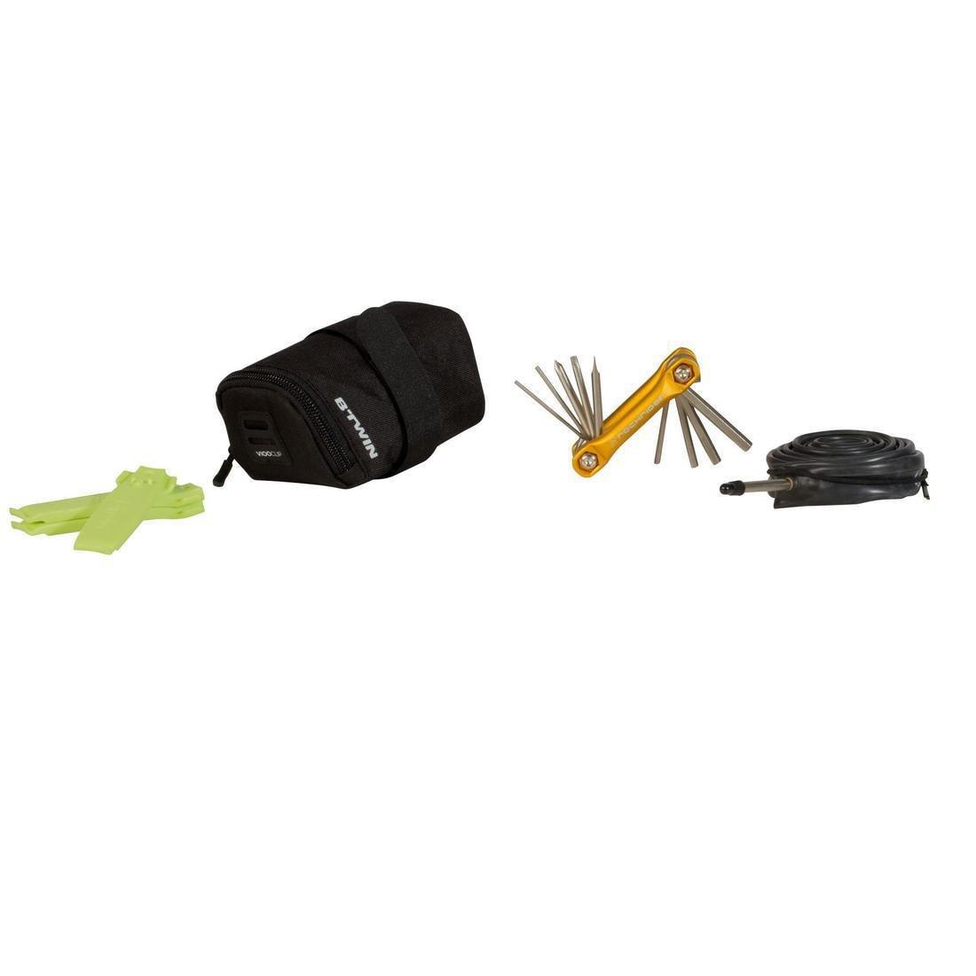 100 Bike Saddle Bag, Black, No Color, large image number 7