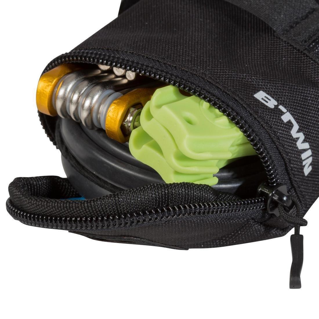 100 Bike Saddle Bag, Black, No Color, large image number 9