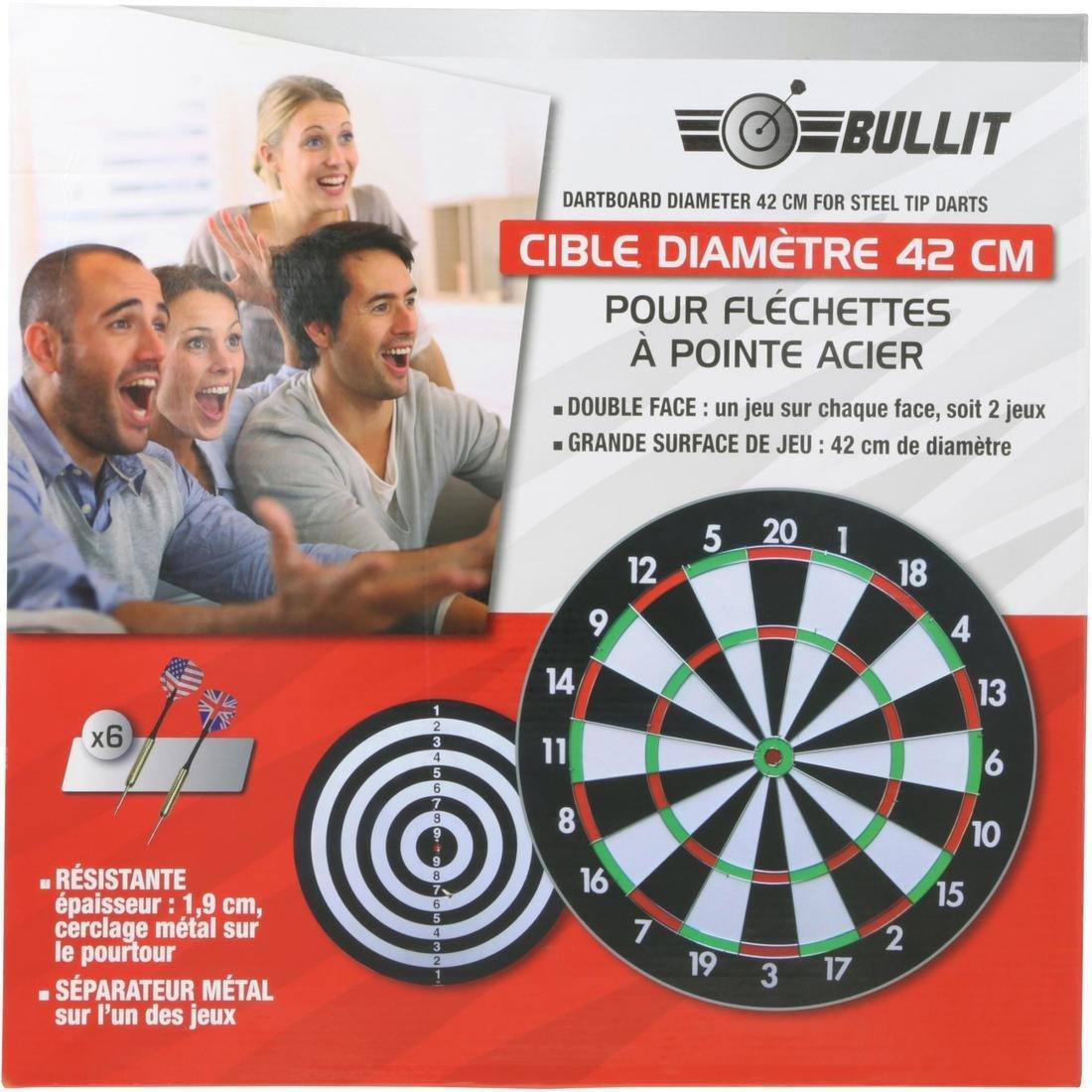 BULLIT - Steel Dartboard Set