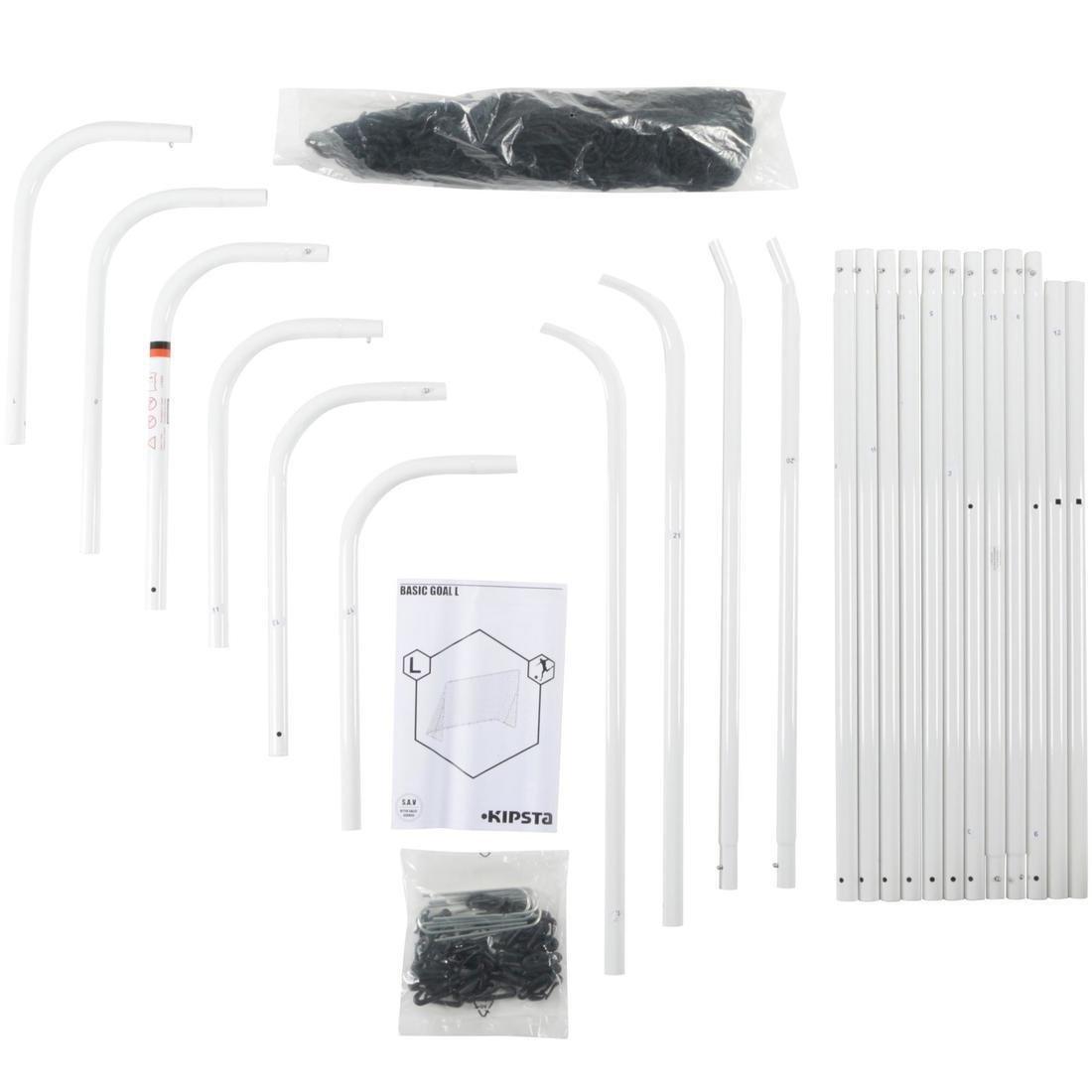 Football Goal SG 100 Size L - White, ultra white, No Color, large image number 9