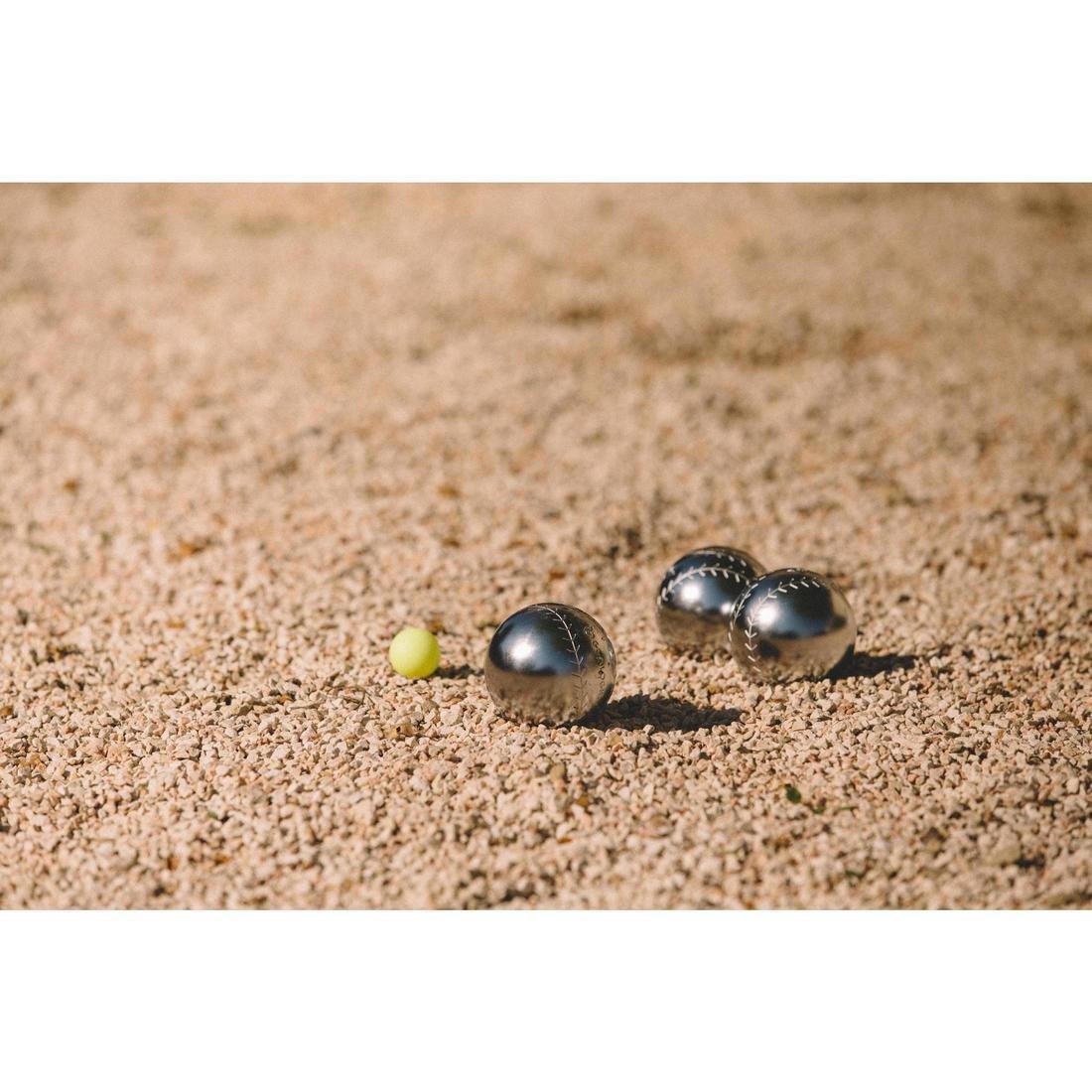 DEFAULT 3 Plastic Recreational Petanque Jacks, No Color, large image number 4
