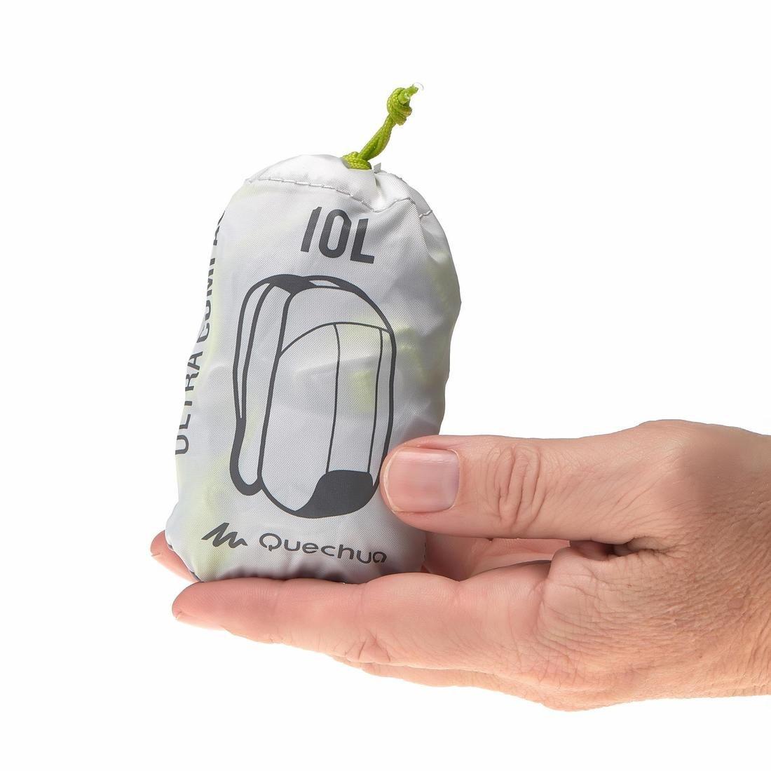 Ultra-Compact Travel  Rucksack, Teal Blue, No Color, large image number 12