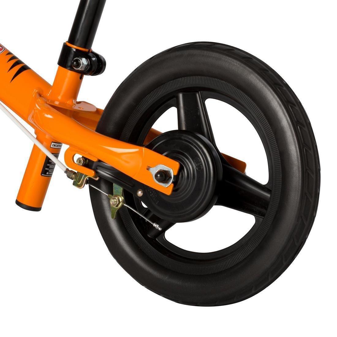 Runride 500 Balance Bike, Orange/Black, No Color, large image number 3
