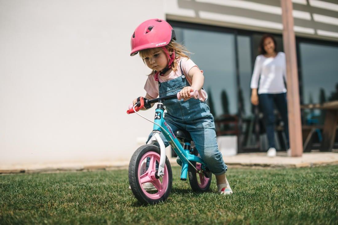 Run Ride Kids' Balance Bike, Pink, No Color, large image number 3
