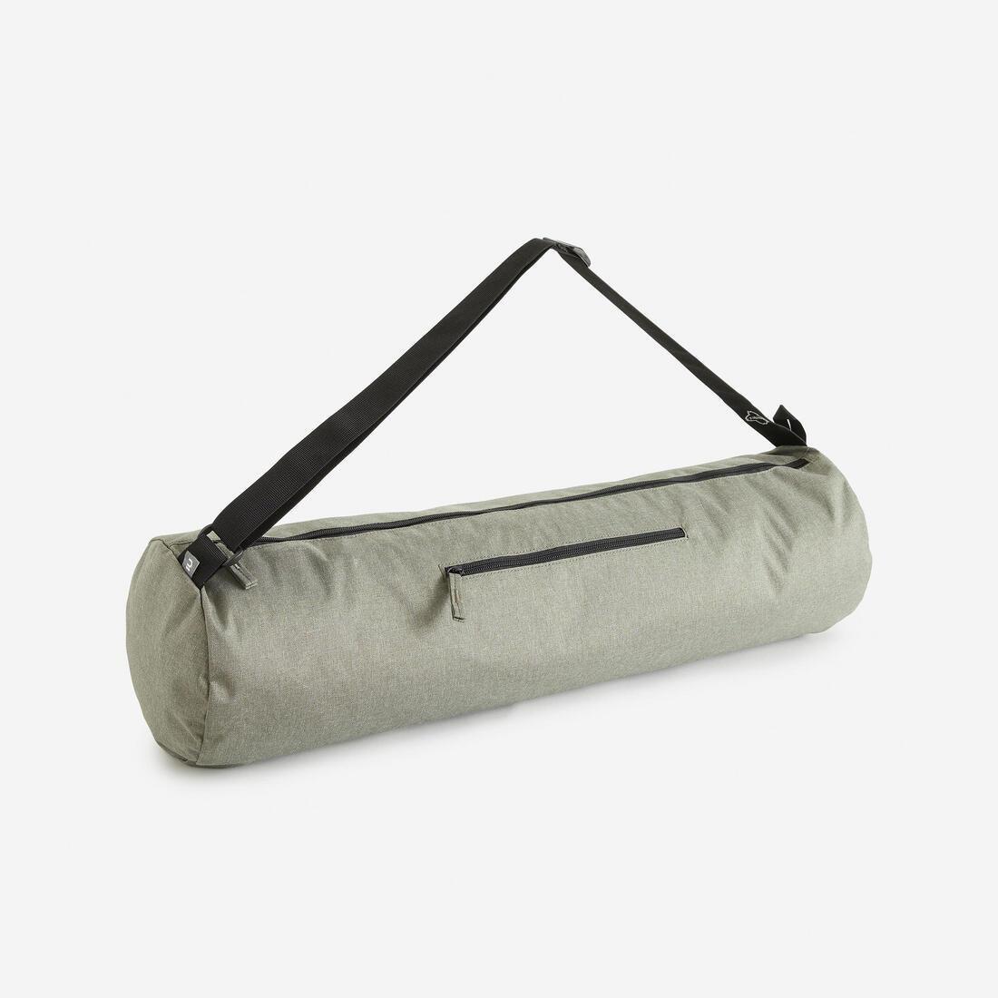 KIMJALY - Yoga Mat Bag, Mottled, Grey