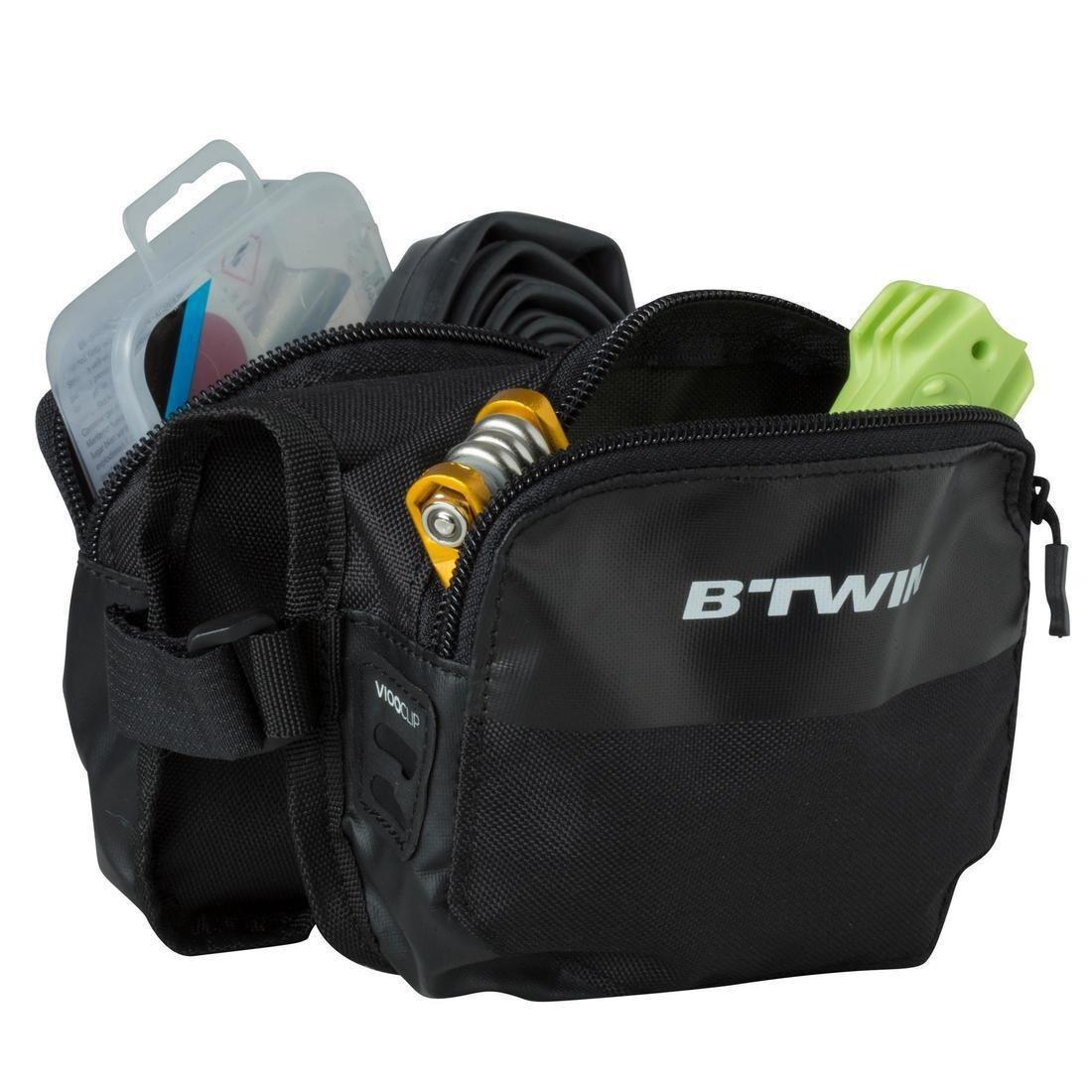 500 Double Bike Frame Bag, Black, No Color, large image number 4