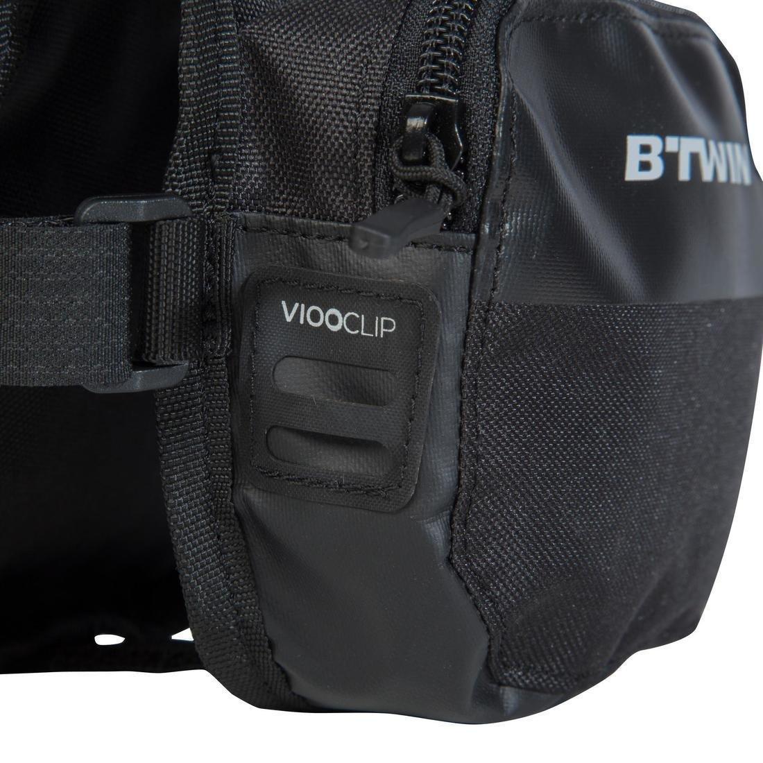 RIVERSIDE - 500 Double Bike Frame Bag, Black