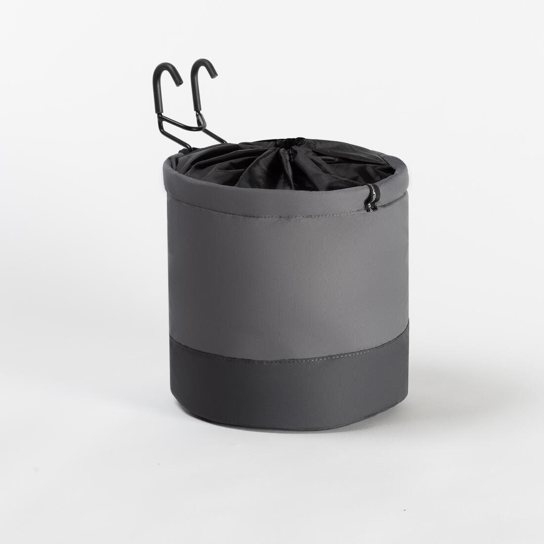 Flexible Folding Bike Basket, Grey, , large image number 0