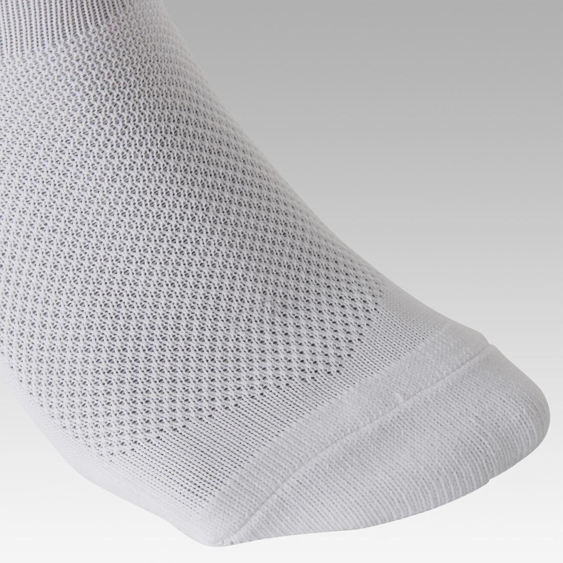 Kids' Football Socks F100-White, No Color, large image number 11