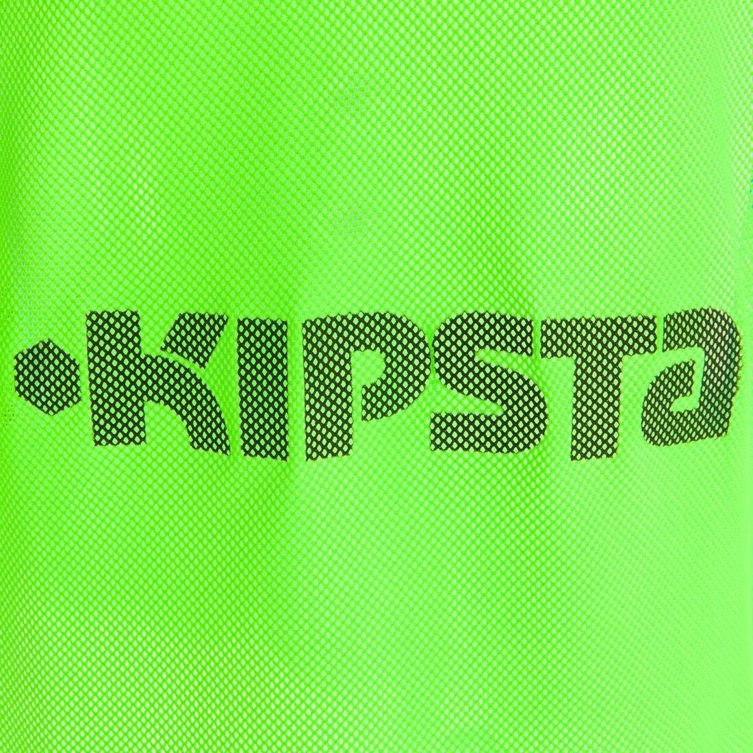 Kids Team Sports Bib, Fluo Lime, No Color, large image number 3