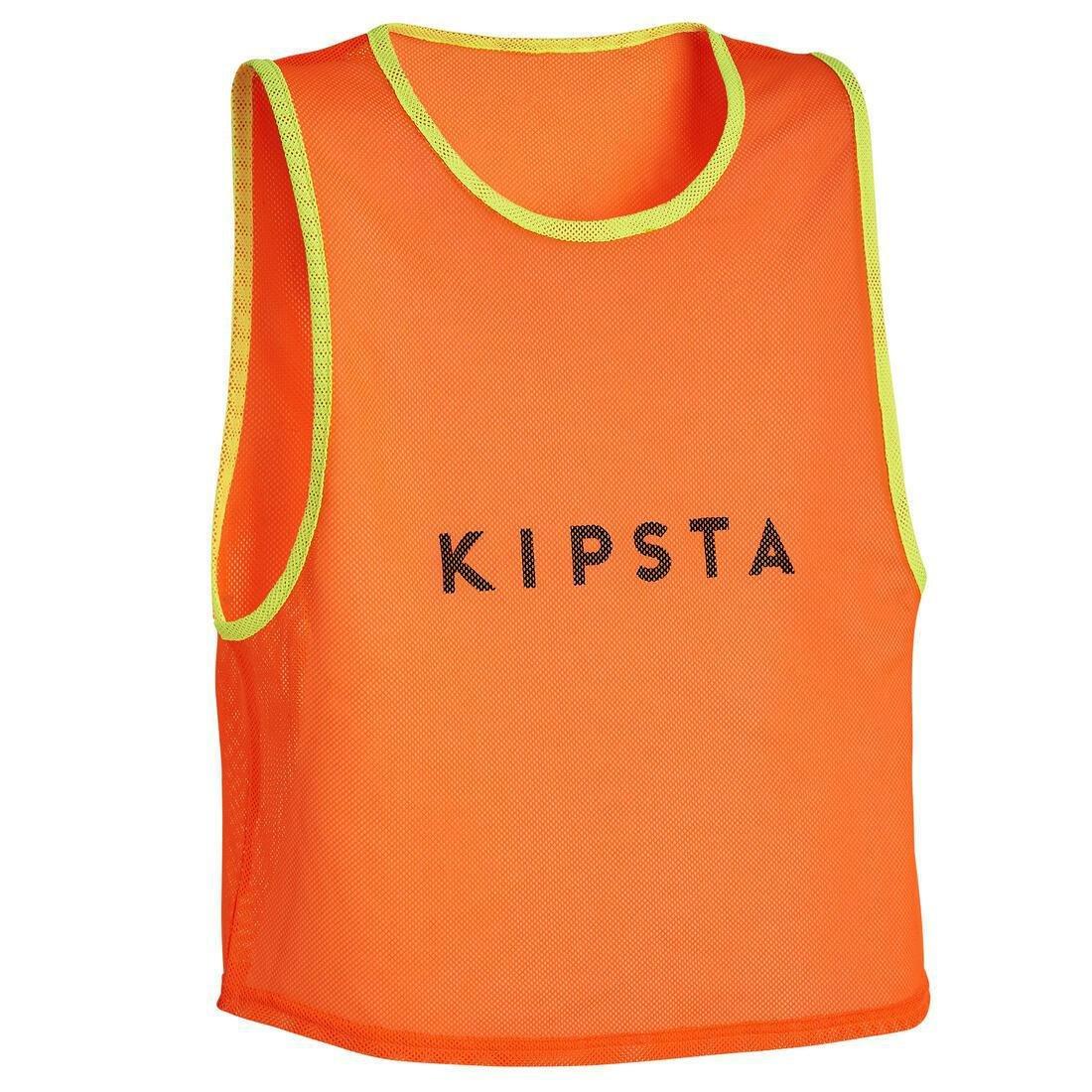Kids Team Sports Bib, Fluo Lime, No Color, large image number 13