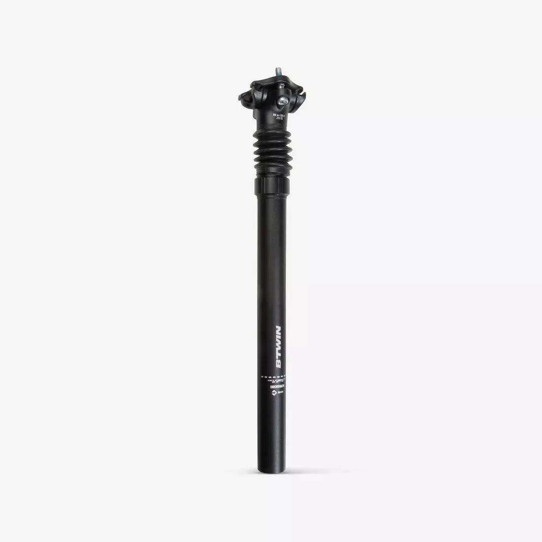 DECATHLON - Seat Post With Suspension Diameter, Black