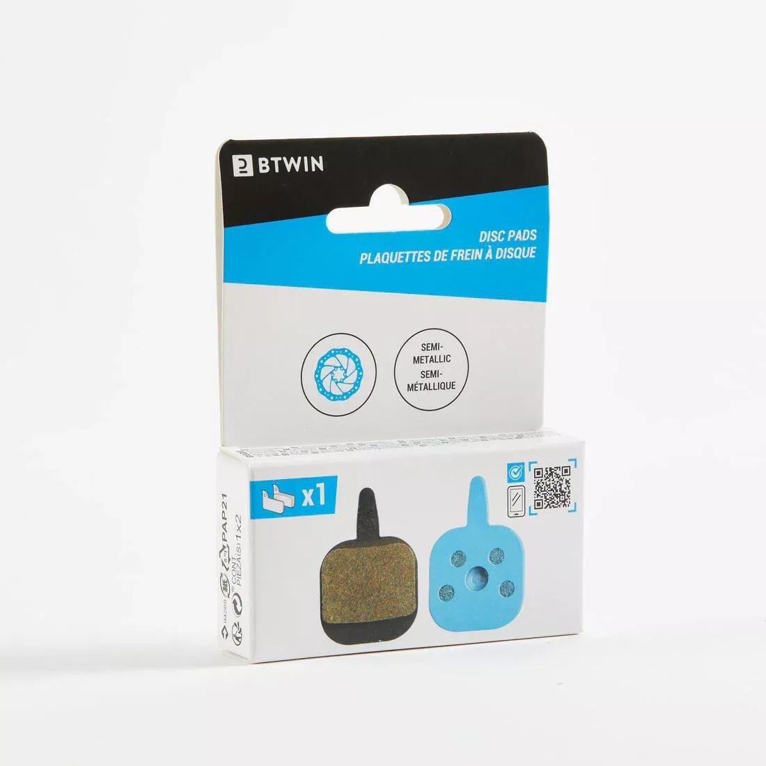 Front Disc Brakes Pads - Compatible With Tektro And Novela 2010, Grey, No Color, large image number 1