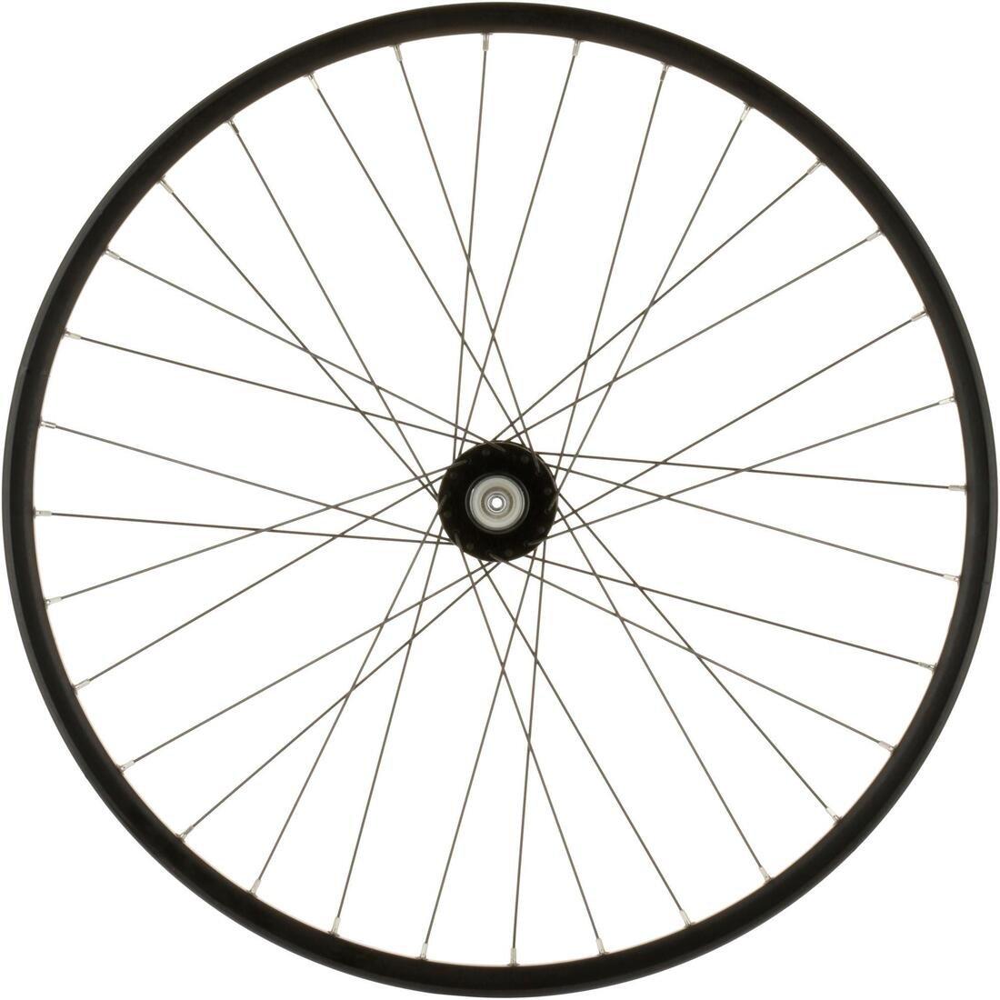 BTWIN - Kids Wheel 24 Front Double Wall Rim Disc - Black Title