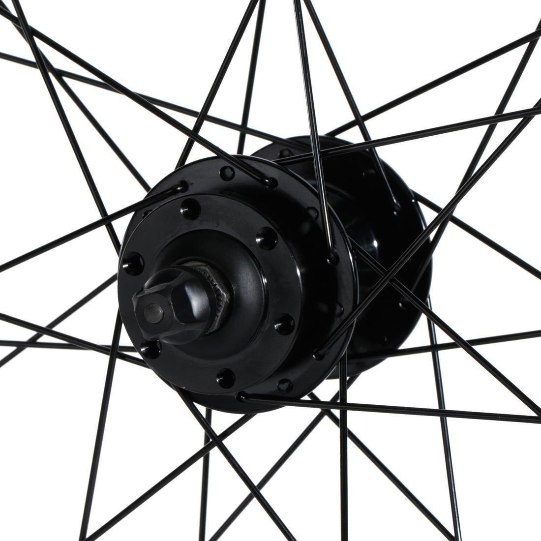 Double-Walled Quick-Release Disc Brake Mountain Bike Front Wheel, No Color, large image number 6