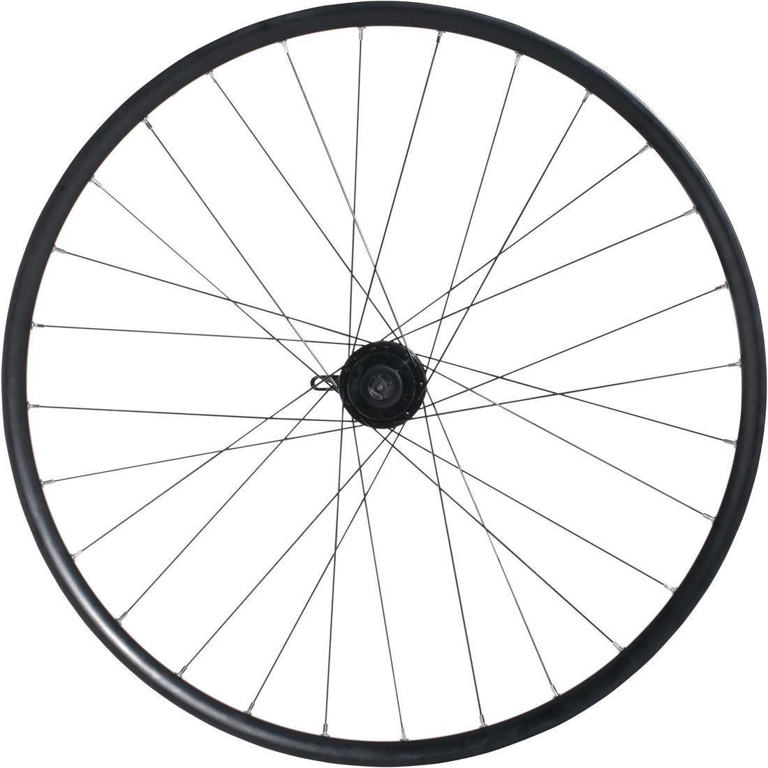 Double-Walled Quick-Release Disc Brake Mountain Bike Front Wheel, No Color, medium