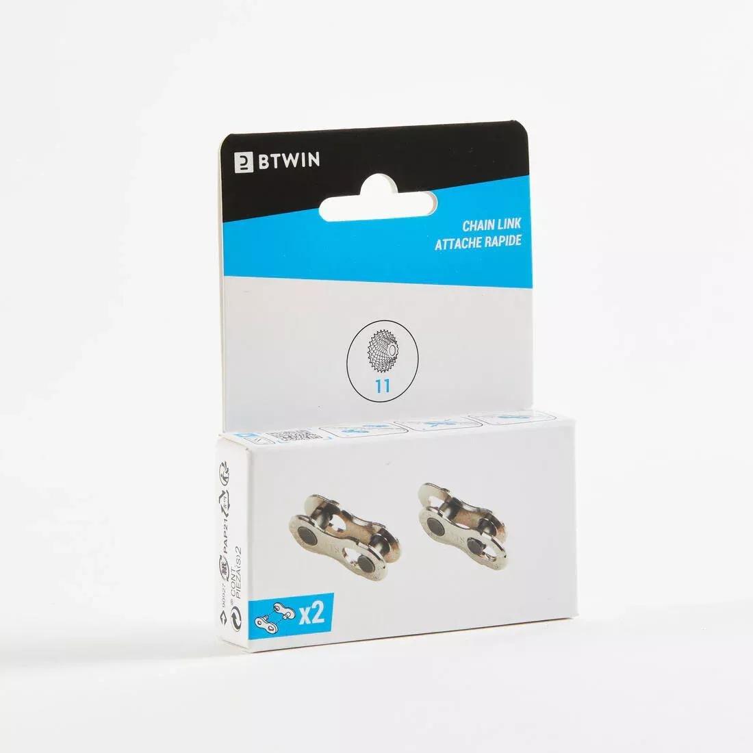 11-Speed Quick Release Links - Twin-Pack,  Grey, No Color, large image number 3