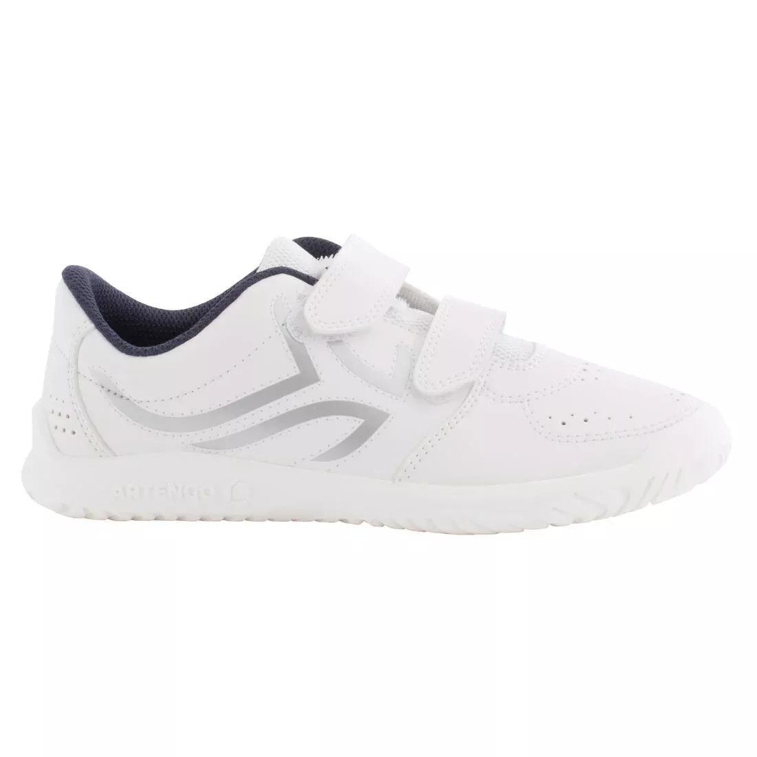 Kids white tennis shoes best sale