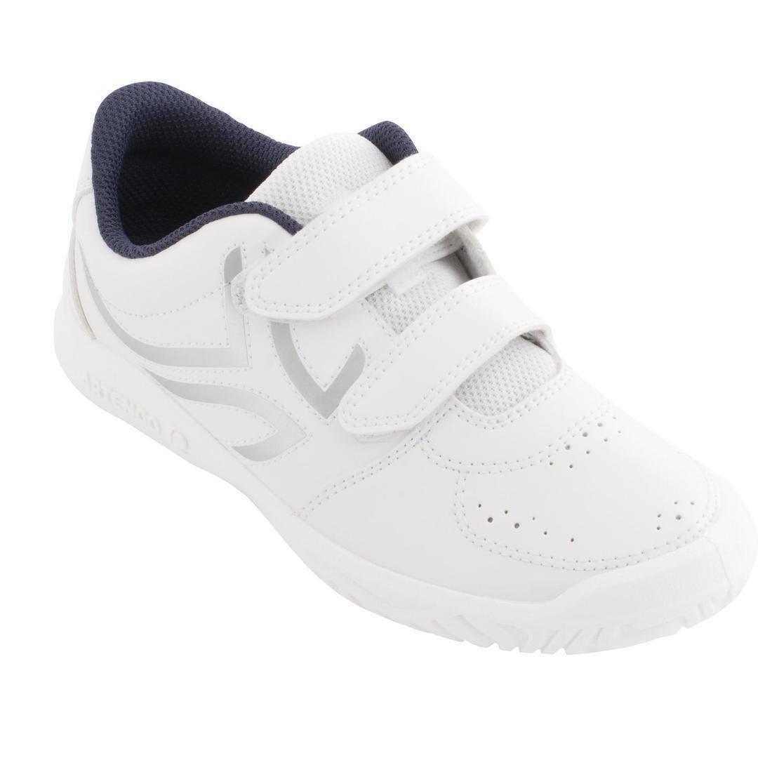 TS100 Grip Kids Tennis Shoes, White, No Color, medium
