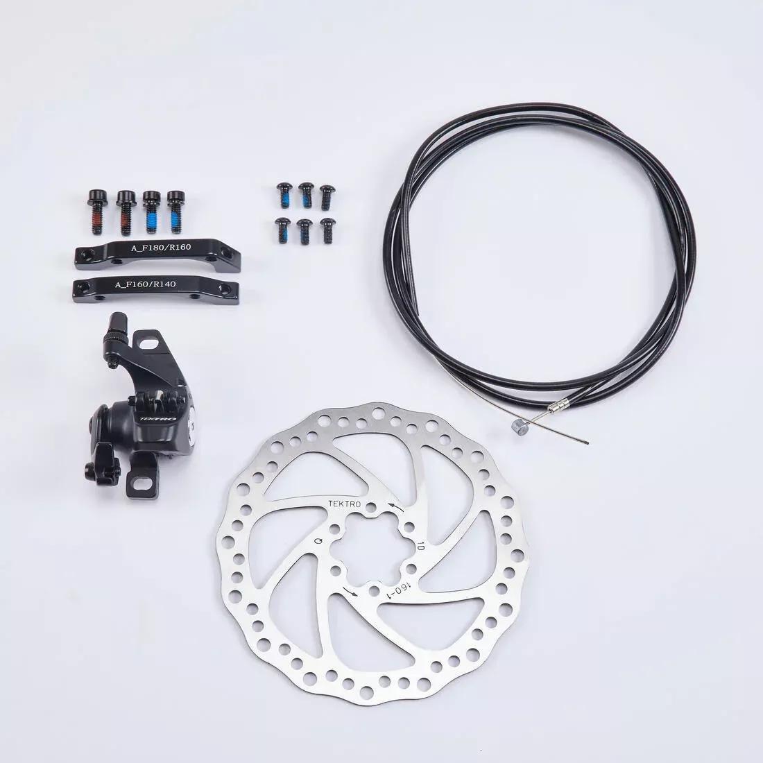 Cable Activated Disc Brake Kit, Grey, No Color, large image number 1