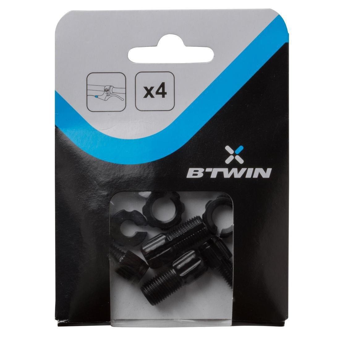 Brake Lever Adjustment Screw x4, Grey, No Color, large image number 3