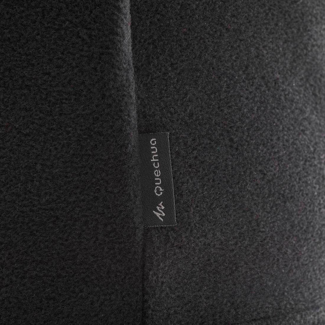 Forclaz 20 Women Mountain Hiking Fleece, Black, No Color, large image number 7